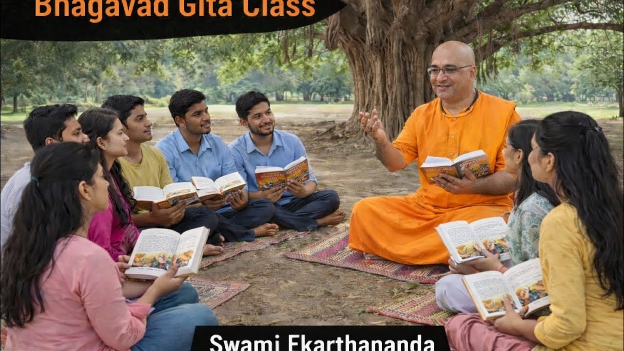 Bhagavad Gita (class 1)|| Introduction || Swami Ekarthananda 