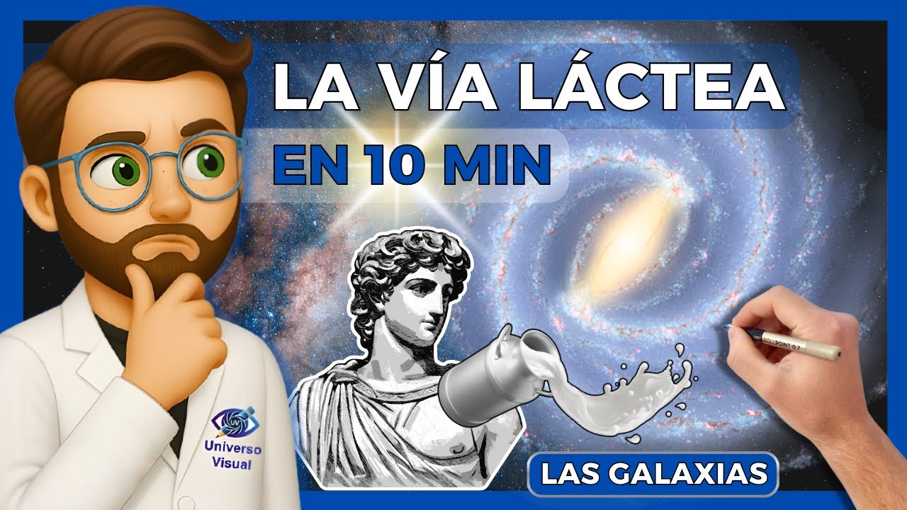 Viaje por la VÍA LÁCTEA 🌀 Nuestra GALAXIA