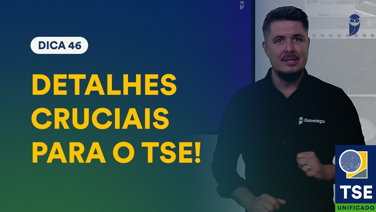 Recurso e Revisão - Dica 46 - Projeto 100 dicas TSE Unificado