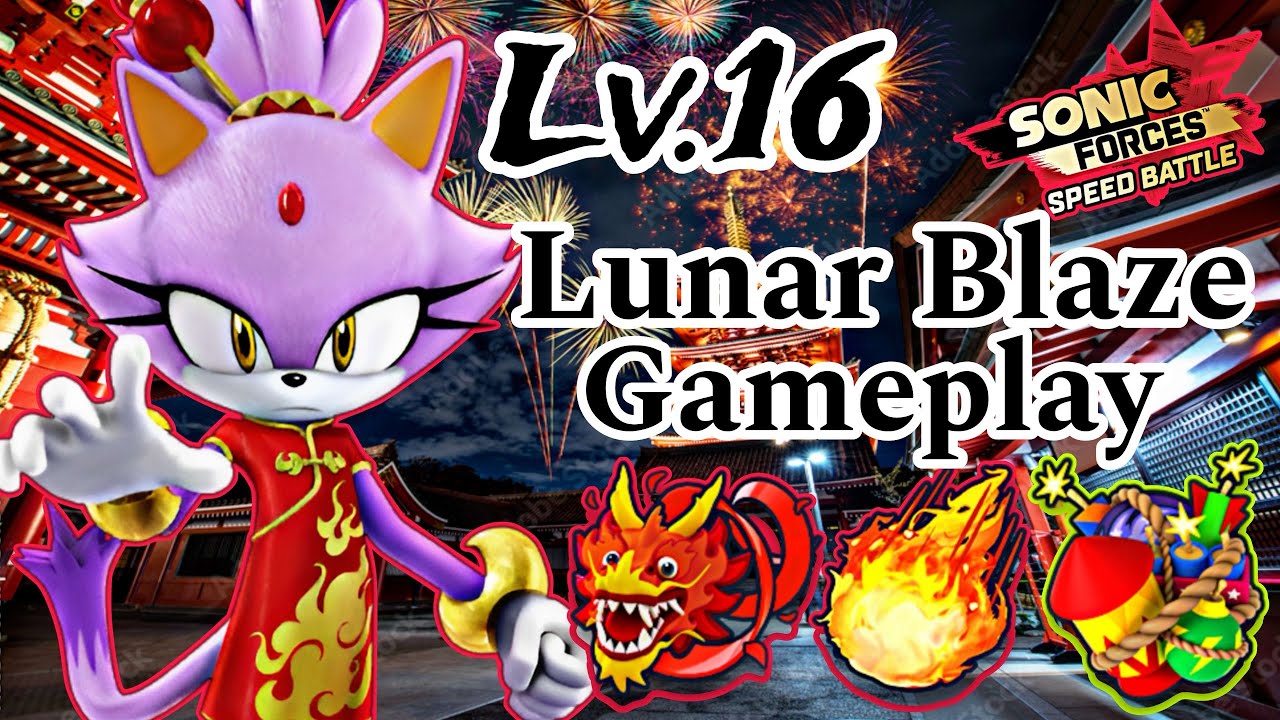 Sonic Forces Speed Battle - Lunar Blaze - Gameplay