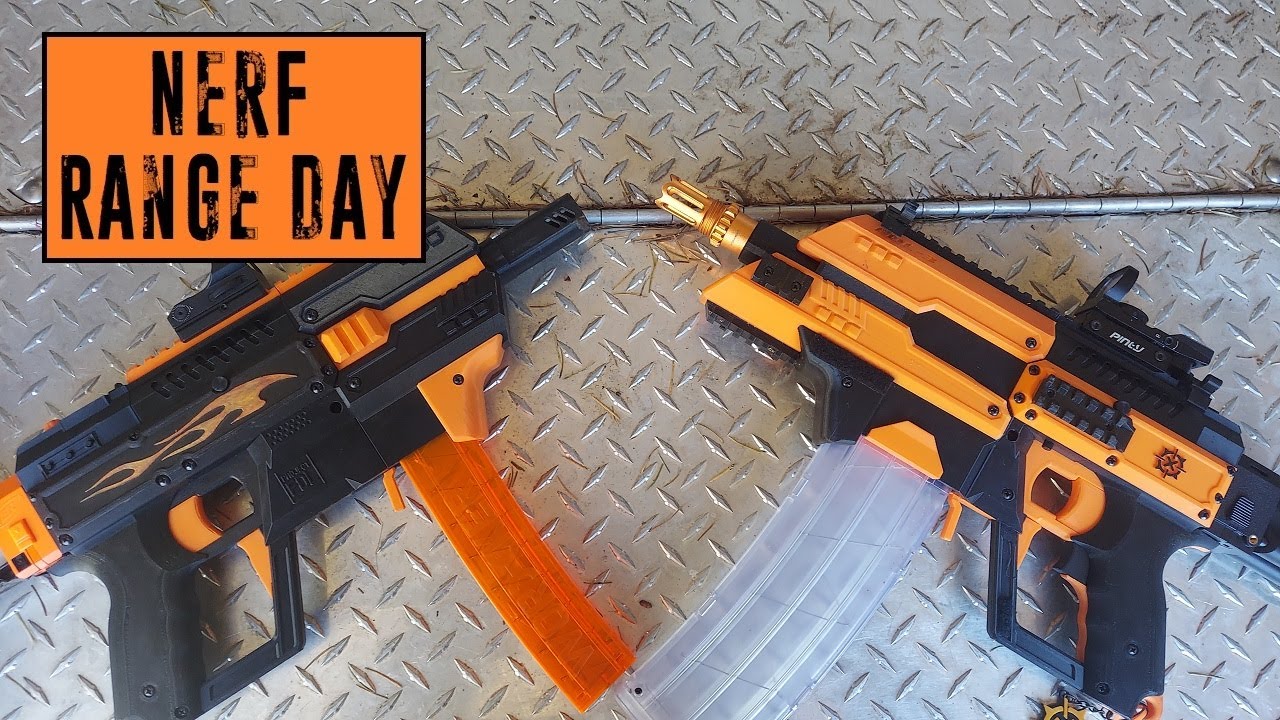 Nerf Range Day #18 - FDL 3's