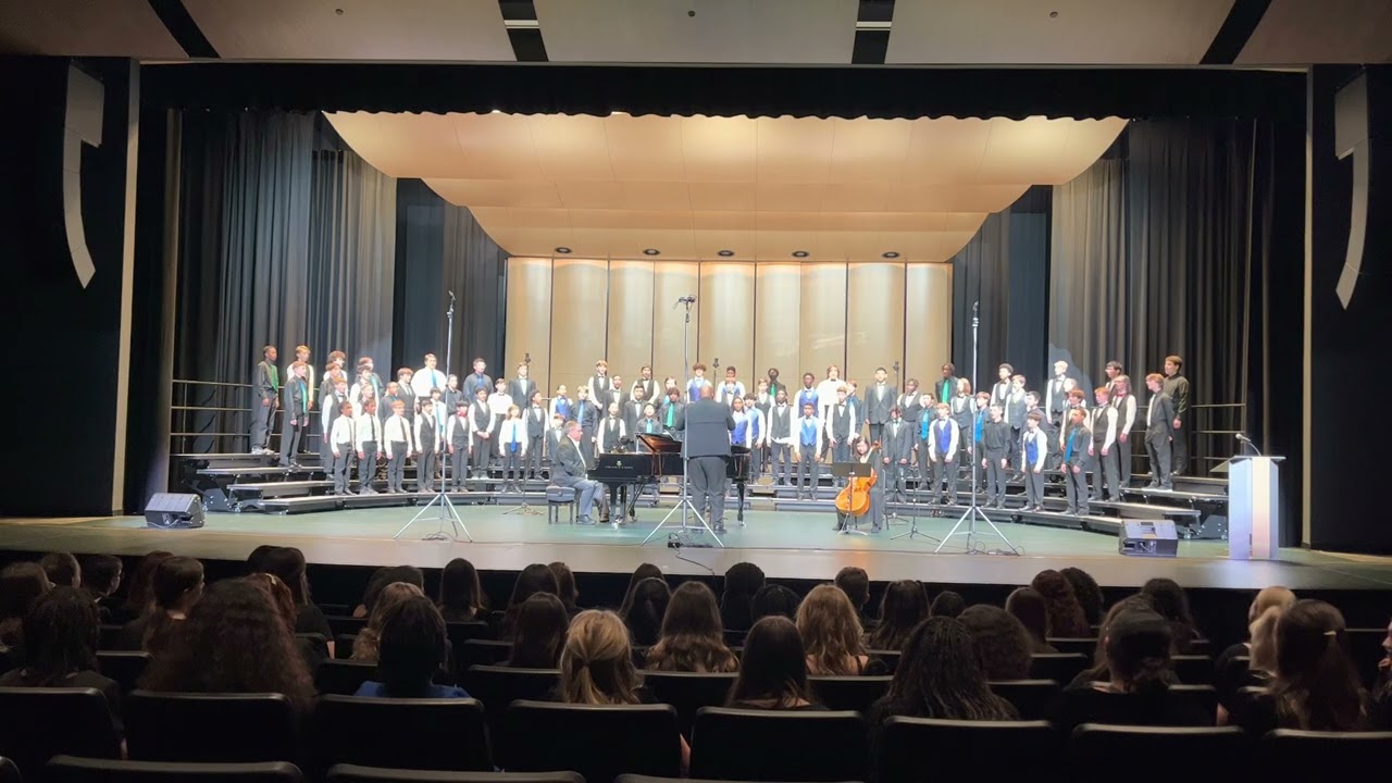 TMEA Region 8 MS Region Choir - Sanctus TTB by Juneau