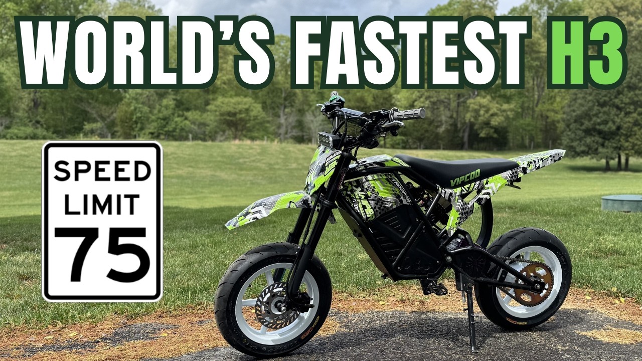 Is This The World's Fastest 72V Vipcoo H3?