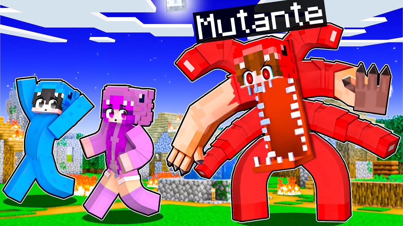 Me Transformo en MUTANTE en Minecraft!