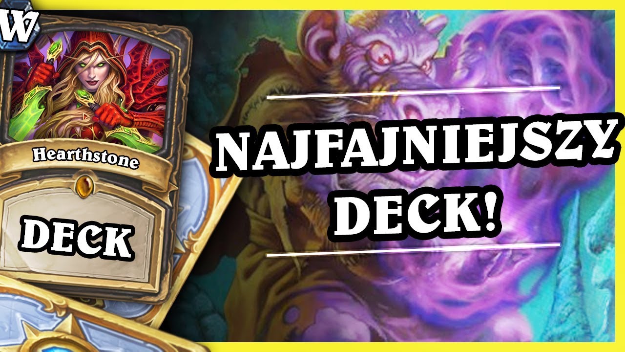 NAJFAJNIEJSZY DECK! - BIG ROGUE - Hearthstone Deck Wild (Witchwood)