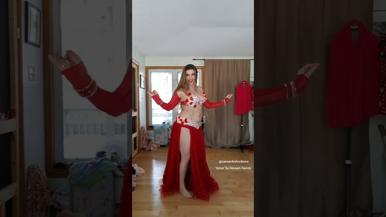 Cassandra Fox Belly Dances to 