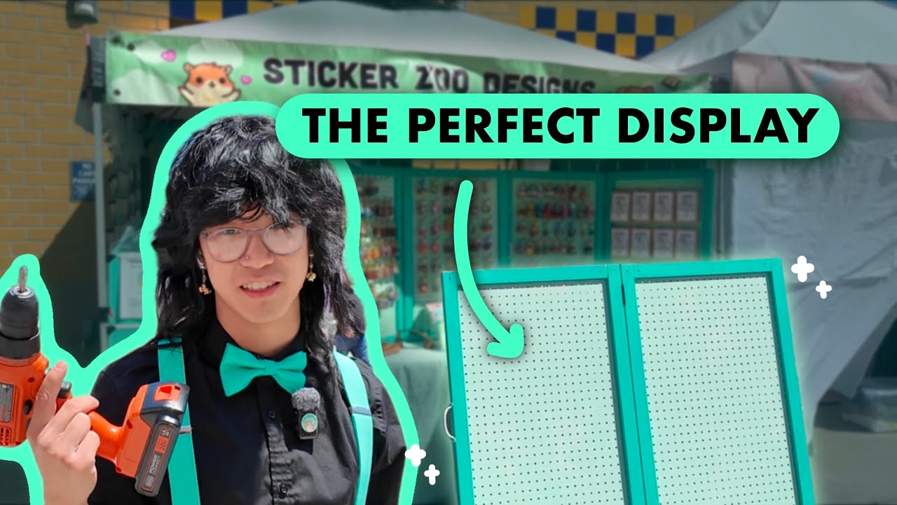 How I Built A Custom Pegboard For Outdoor Markets