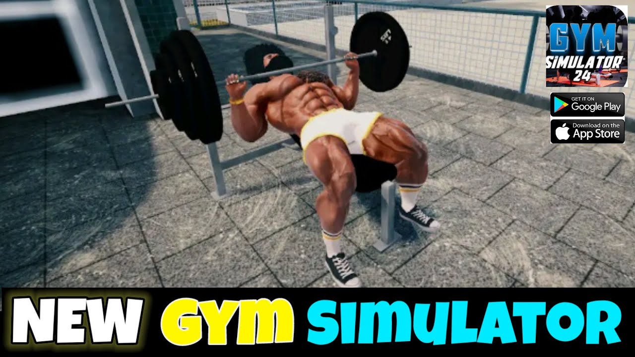 New Gym Simulator Game Release In Android 🏋️Gym Simulator 24 Mobile....