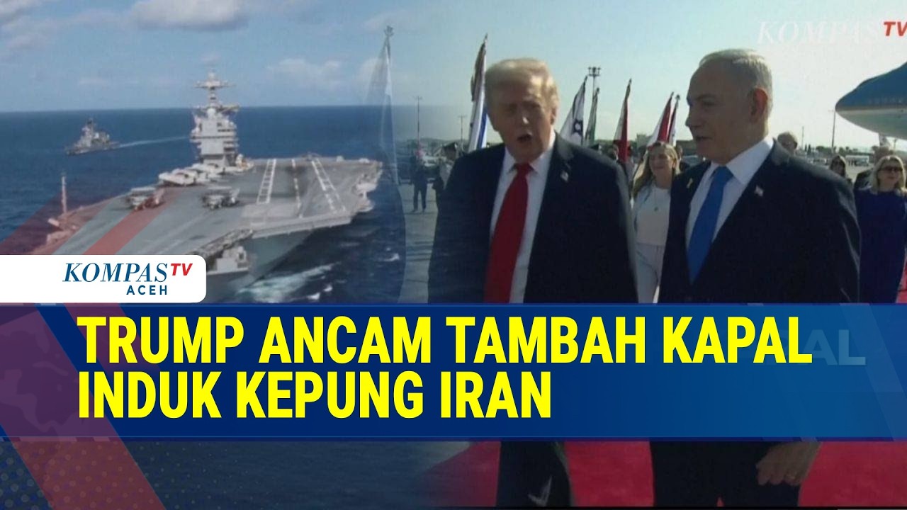Trump Perkuat Armada, Iran Nyatakan Tidak Takut pada Ancaman