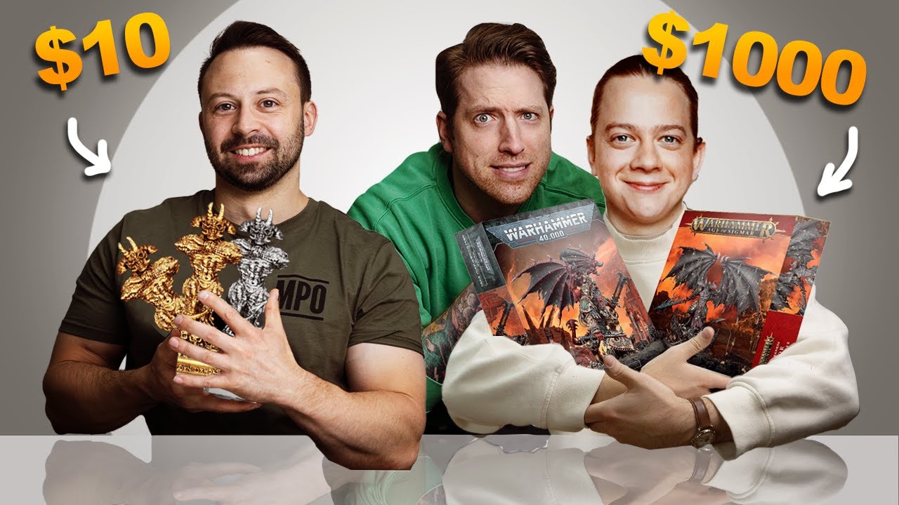 Любитель против профессионала Warhammer — могут ли деньги победить лучшего художника в мире?!