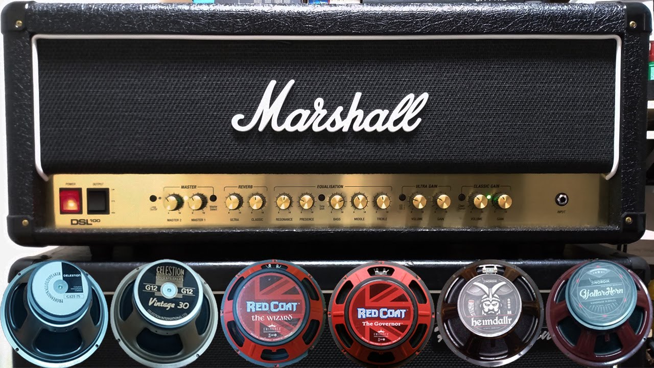 Marshall DSL100 HR - Review (Celestion, Eminence & Nordik)