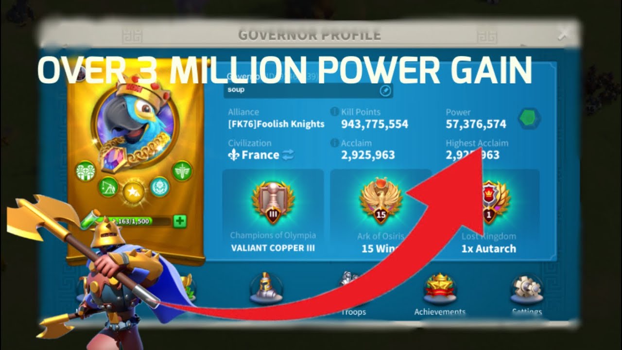 Unlocking T5! Over 2.5 MILLION power gained and T5 units unlocked!