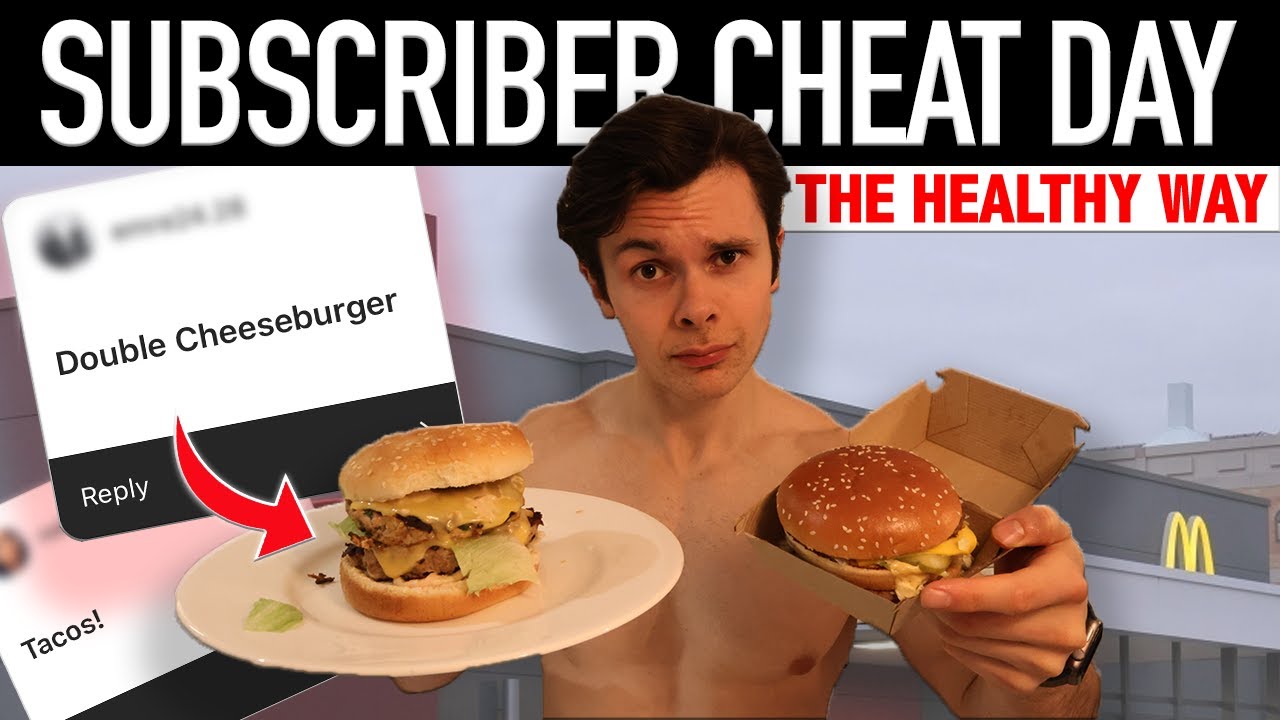 Eating My Subscribers Favourite CHEAT MEALS // Healthy Cheat Day + Subscriber Superset Workout