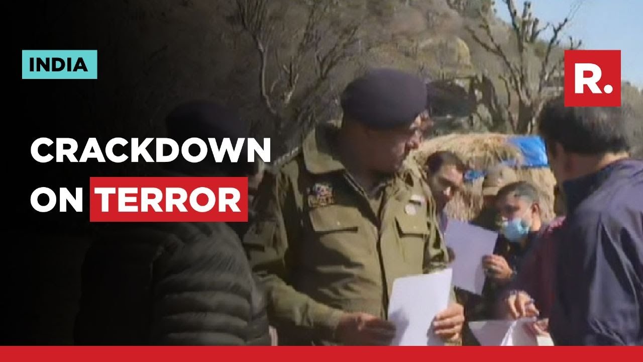 Mega Crackdown On Terror In J&K, Properties Of Terrorists Being Attached By Senior Officials