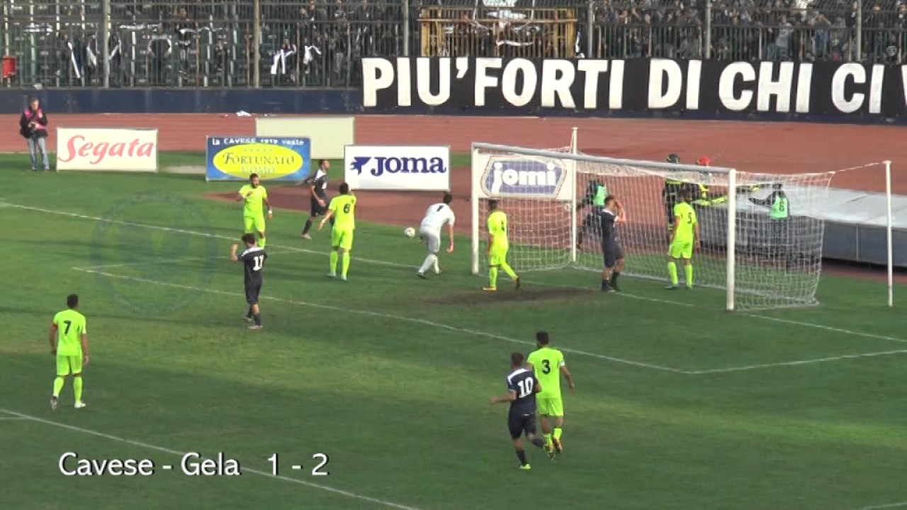 VIDEO: Cavese - Gela 1 - 2 : La sintesi della gara
