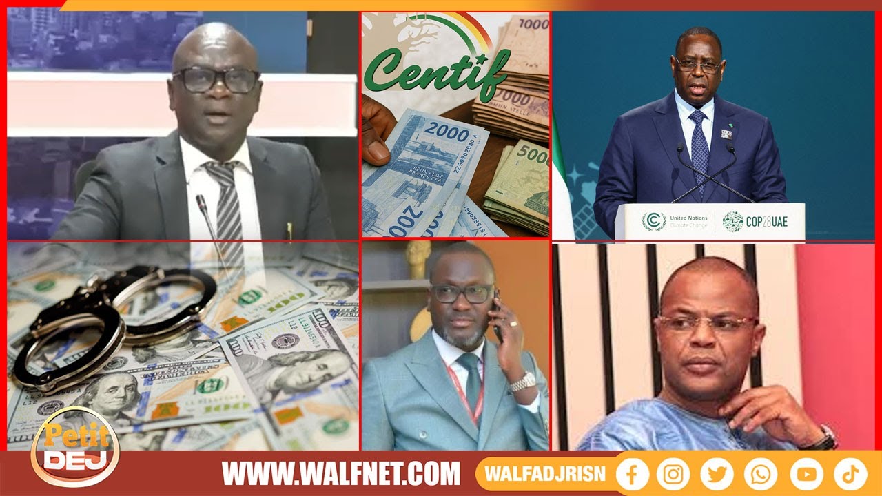 D&eacute;linquance financi&egrave;re, rapport explosif de la CENTIF, fuite des proches de Macky :position ferme AS