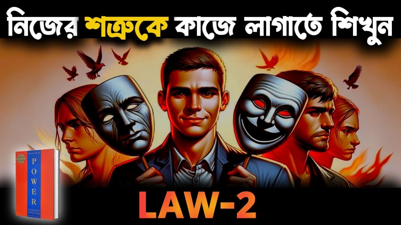 নিজের শত্রুকে কাজে লাগাতে শিখুন | LAW 2 - The 48 Laws of Power Book Summary Bangla | Motivational