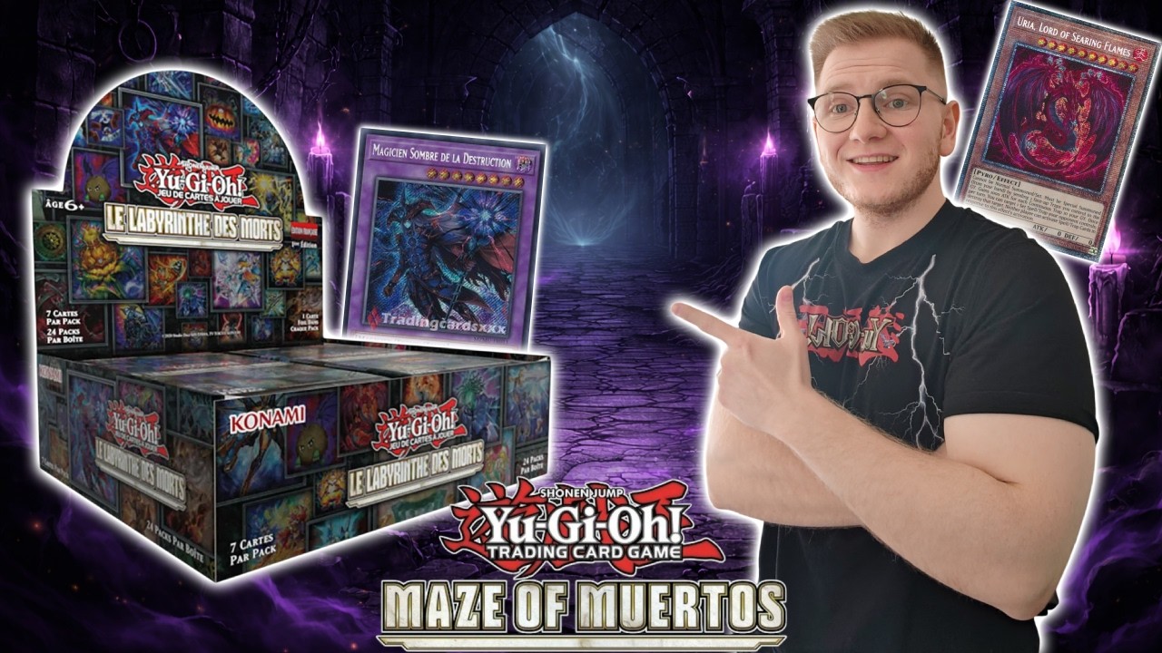 OUVERTURE BOOSTERS YU-GI-OH : LABYRINTHE DES MORTS ! (Un drop mortel ?)