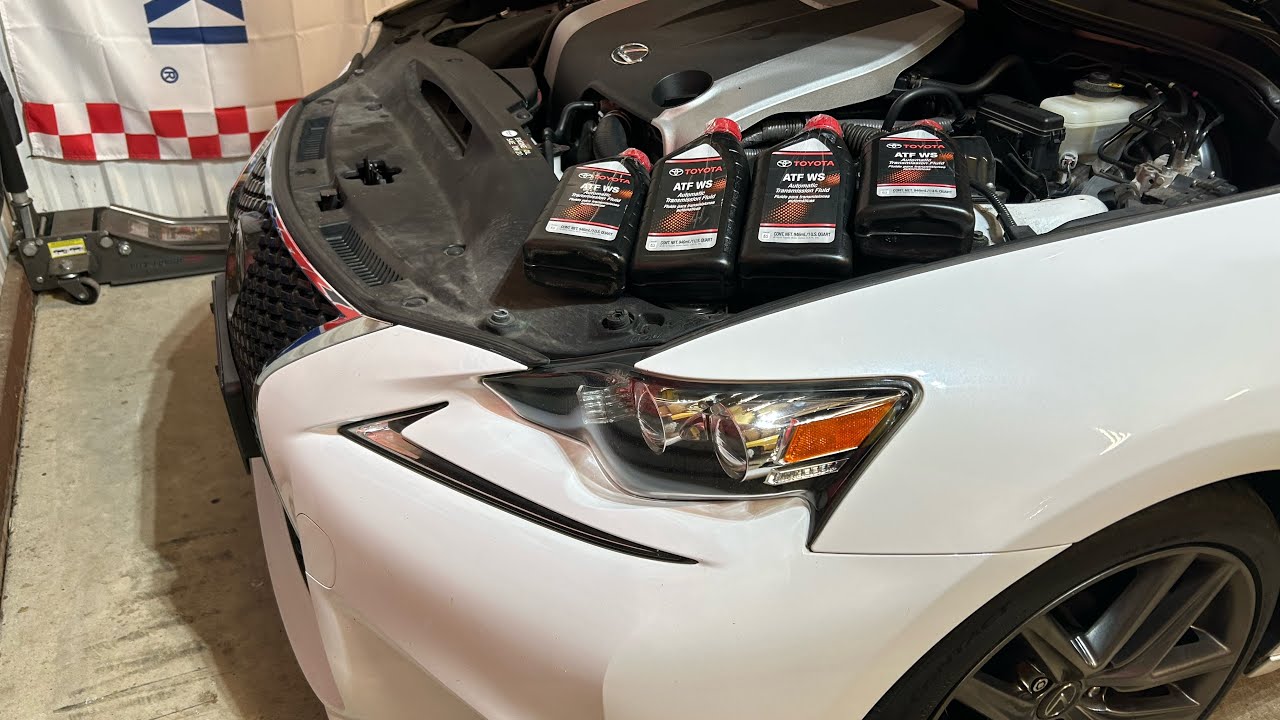Lexus IS 250/350 transmission fluid change
