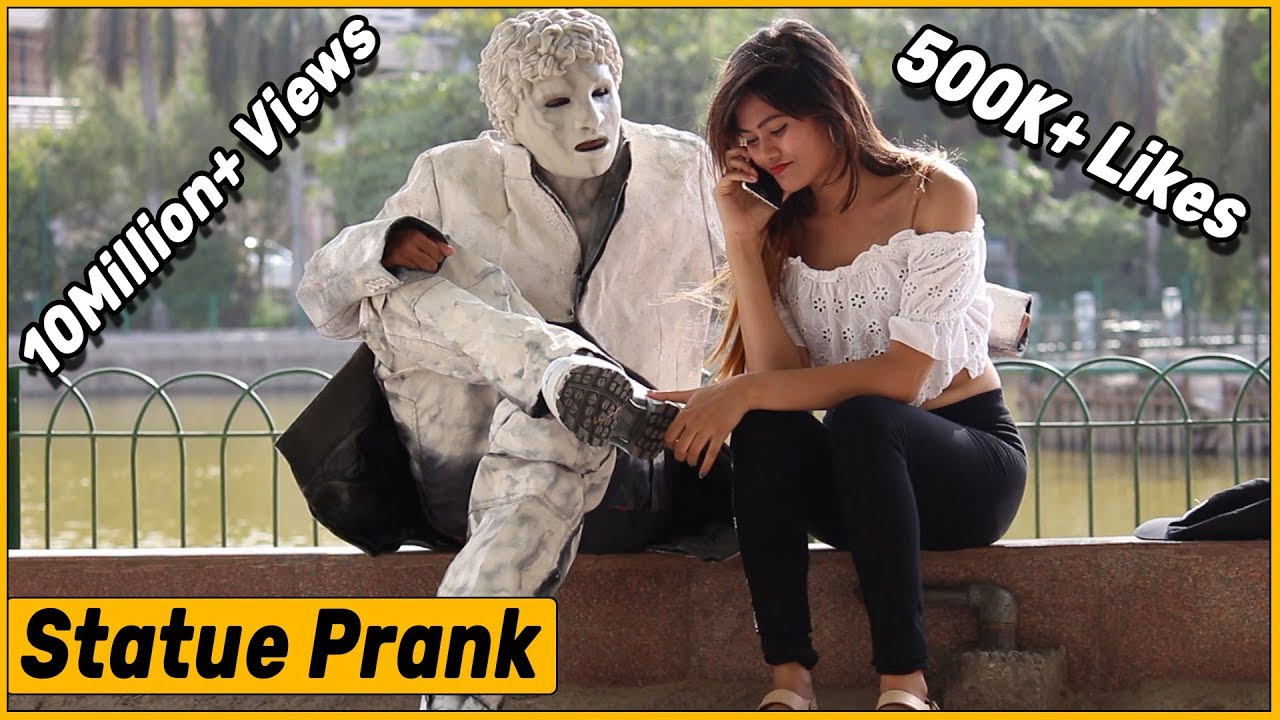 Epic Statue Prank - Ft. SA Wardega | The HunGama Films
