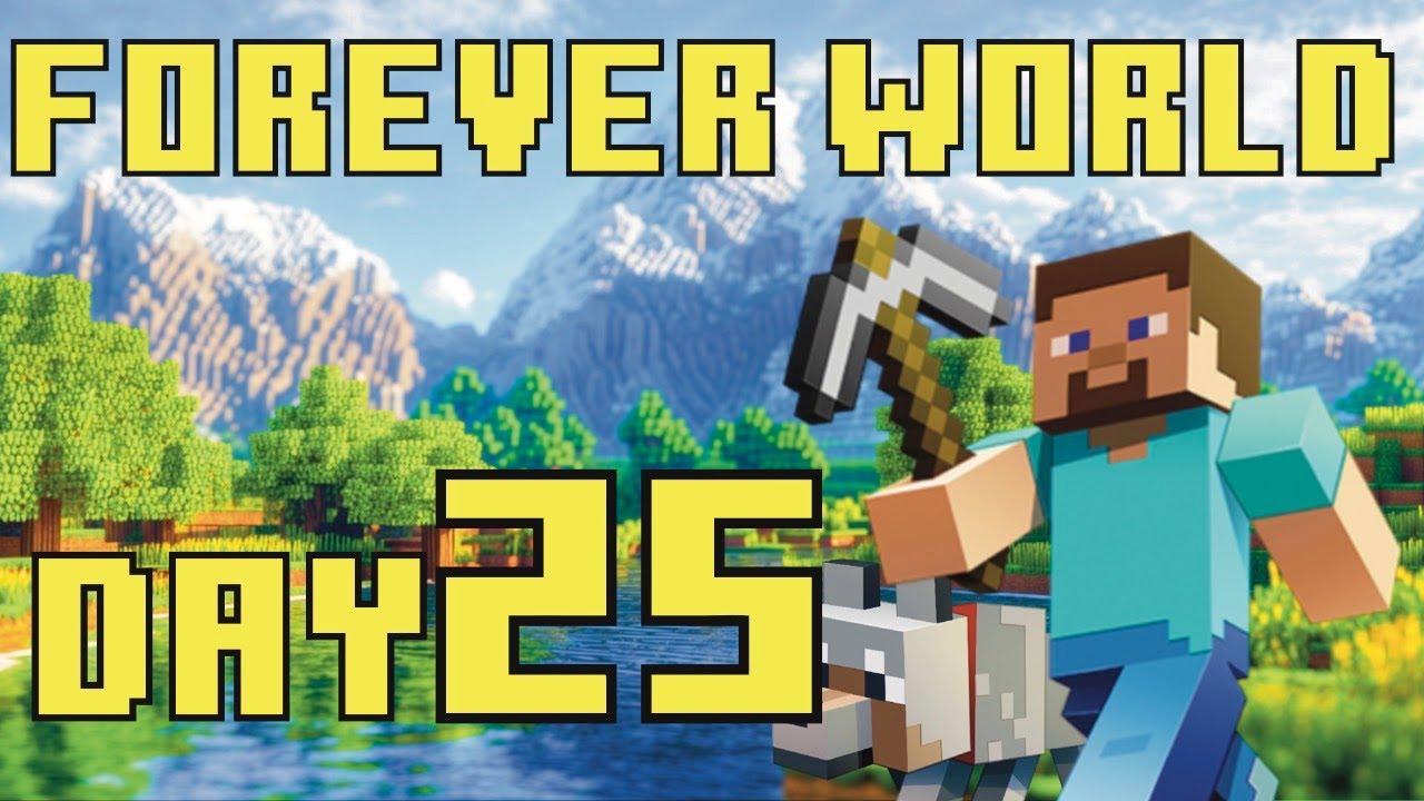 Not The Llama - Minecraft Forever World - Day 25