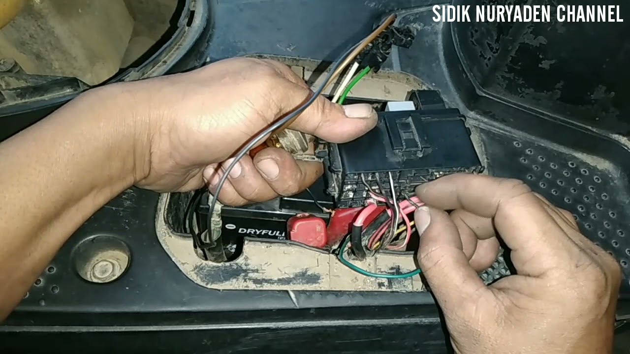 Cara Cek Jalur Kabel Dibagian Box Sikring Honda Beat Injeksi Beserta Fungsi warna kabelnya.