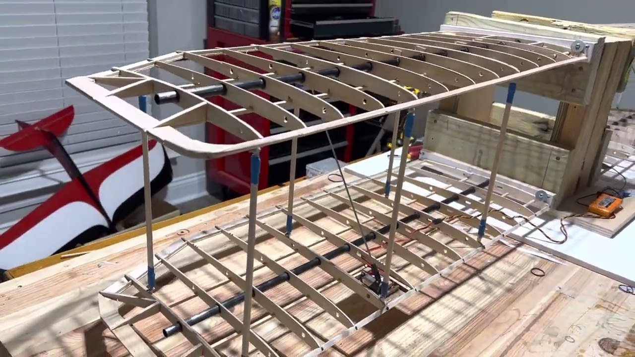 My 1903 Wright Flyer Wing Warping