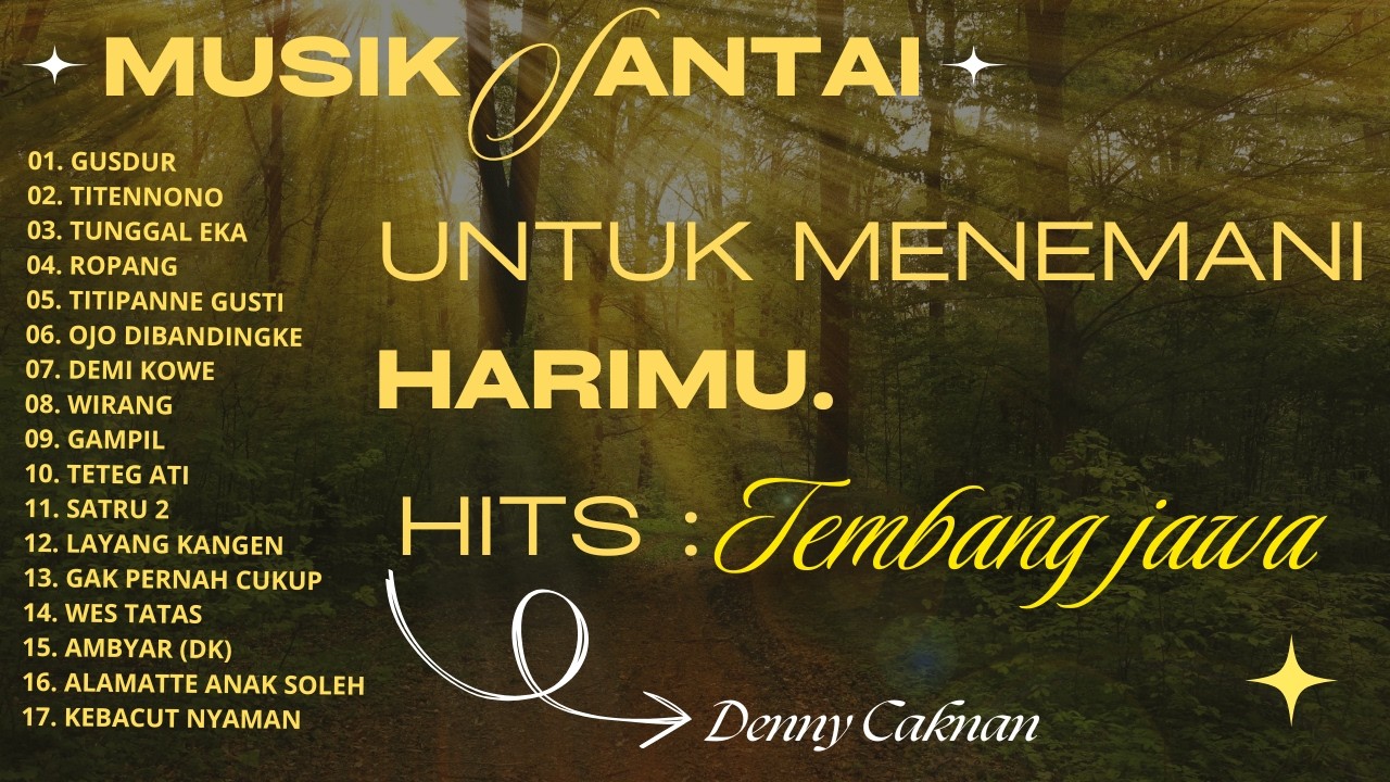 Musik Terbaru Denny Caknan | GUSDUR | TITENONO | Lagu Jawa Populer 2026 |  Lagu santai temani Harimu