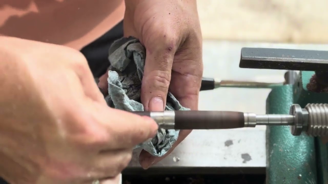 Turning a Wenge cigar pen from pen kit mall
