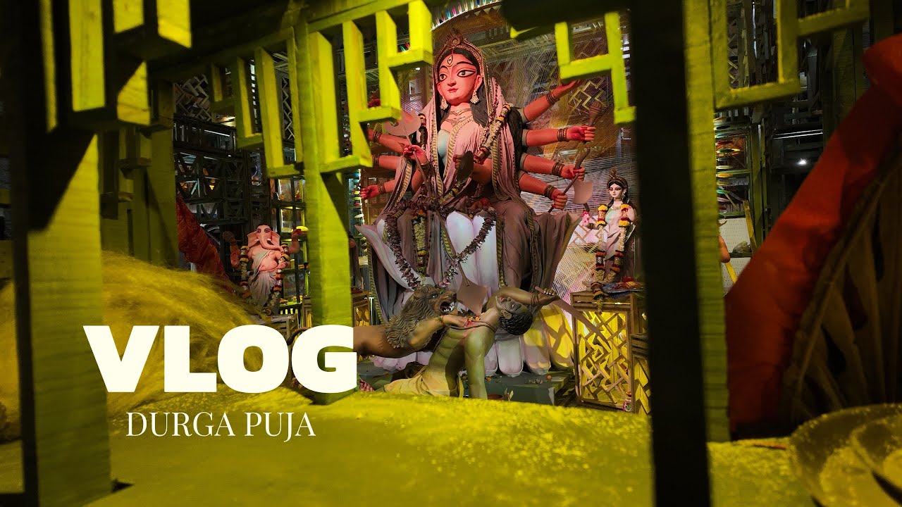 PANDEL HOPPING|DURGA PUJO VLOG 2025|🪔✨