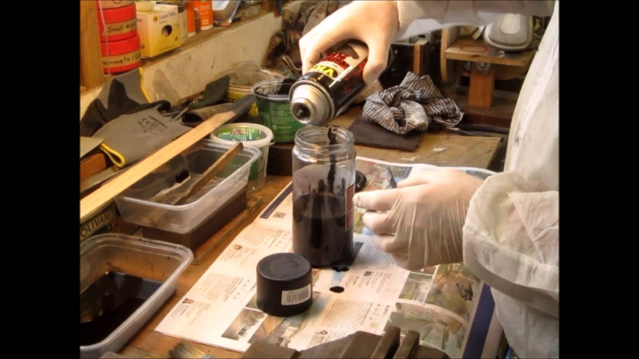How to use wrinkle finish paint.