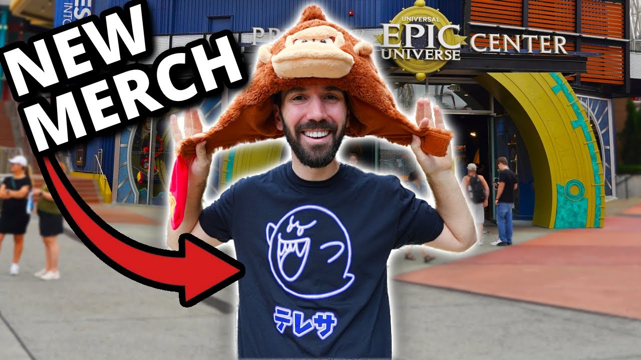 NEW Epic Universe Merch at Universal Orlando + Construction Updates!