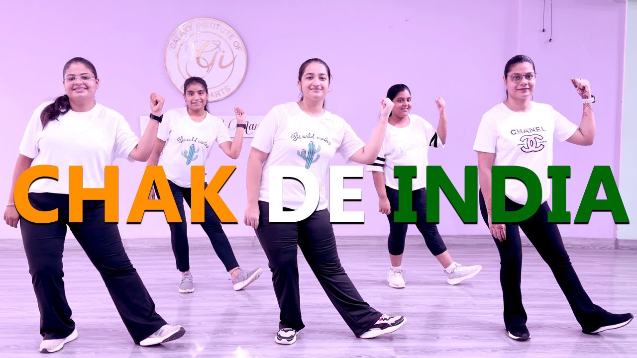 Chak De India - Dance Fitness | Calorie Burning Bollywood Workout for Beginners | Easy Steps | 2024