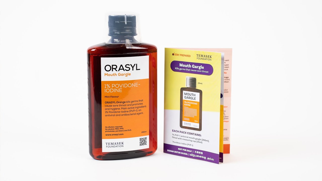 ORASYL Mouth Gargle Given Free To Singapore Households, As Reported On CNA