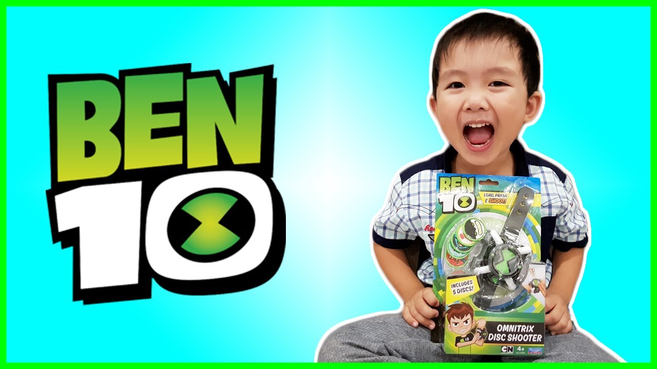 Ben 10 Omnitrix Disc Shooter Watch unboxing & playing