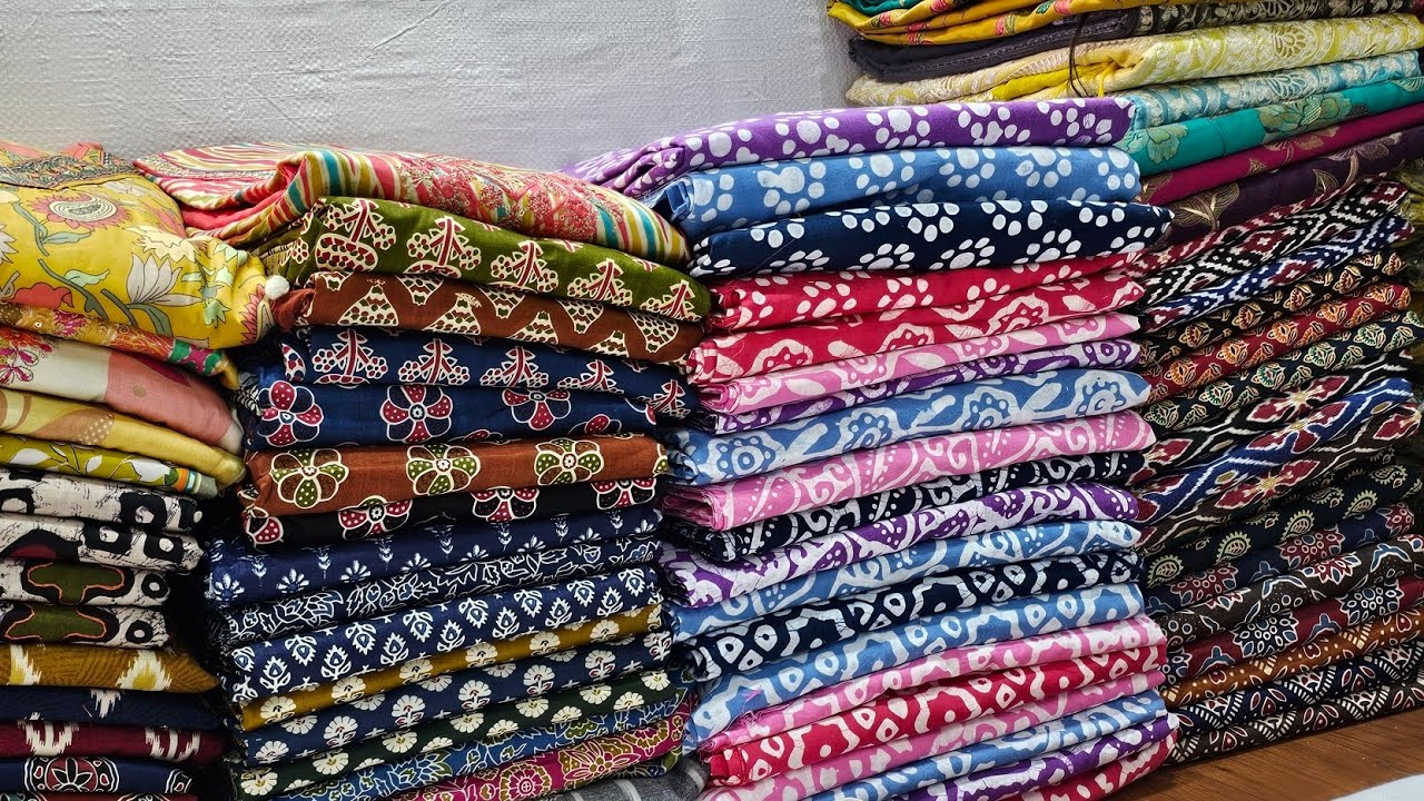 Beautiful cotton ladies Suits 💥 Wholesale cotton ladies suit market in delhi chandni chowk India