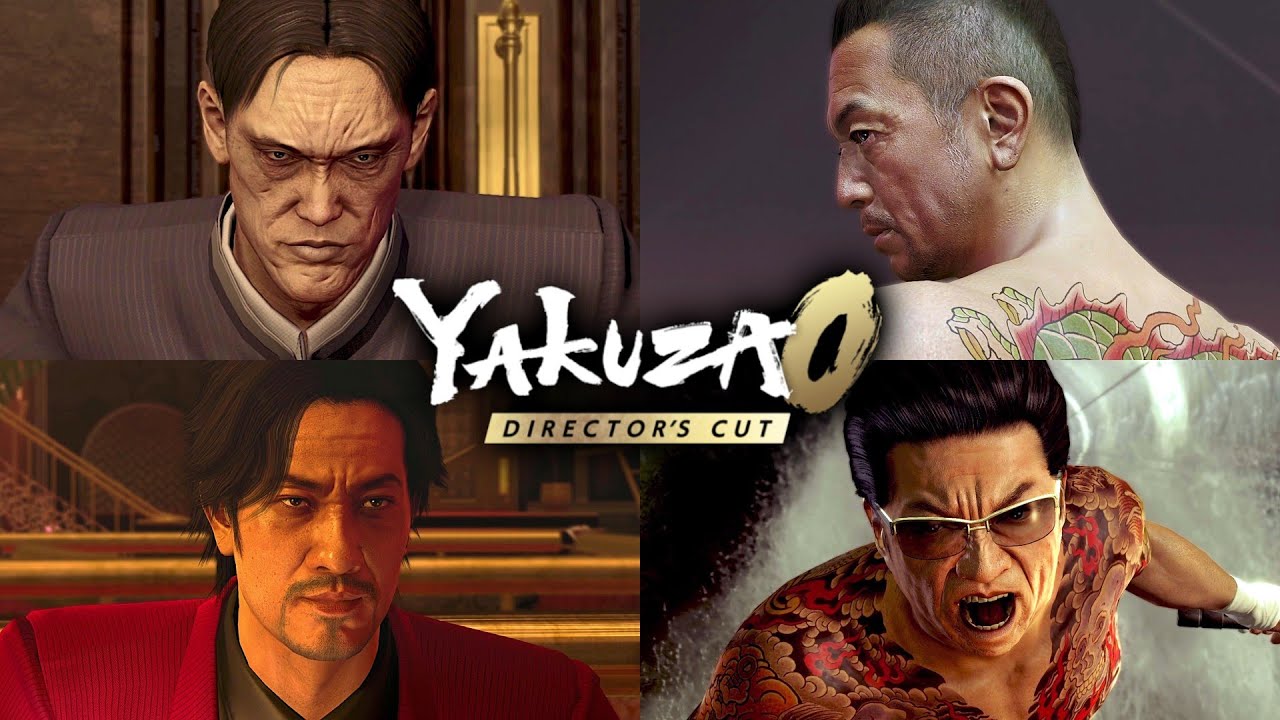 Yakuza 0 Director's Cut - All Boss Fights & Endings (4K 60FPS - Nintendo Switch 2)
