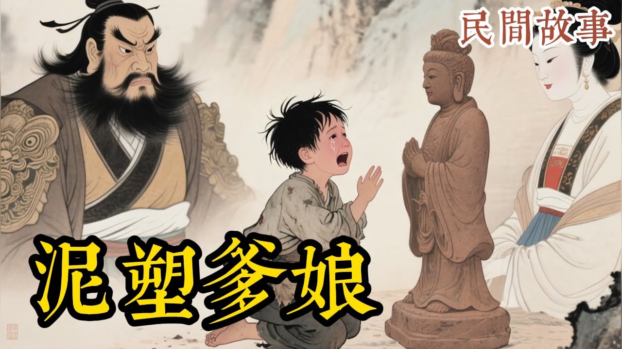 孤兒拜泥像為父母，破廟無故冒出熱饅頭，惡霸上門挑釁，誰知泥像竟真顯靈了！ #民间故事 #故事頻道 #听书 #民間故事 #有聲書 #說書 #睡前故事 #情感