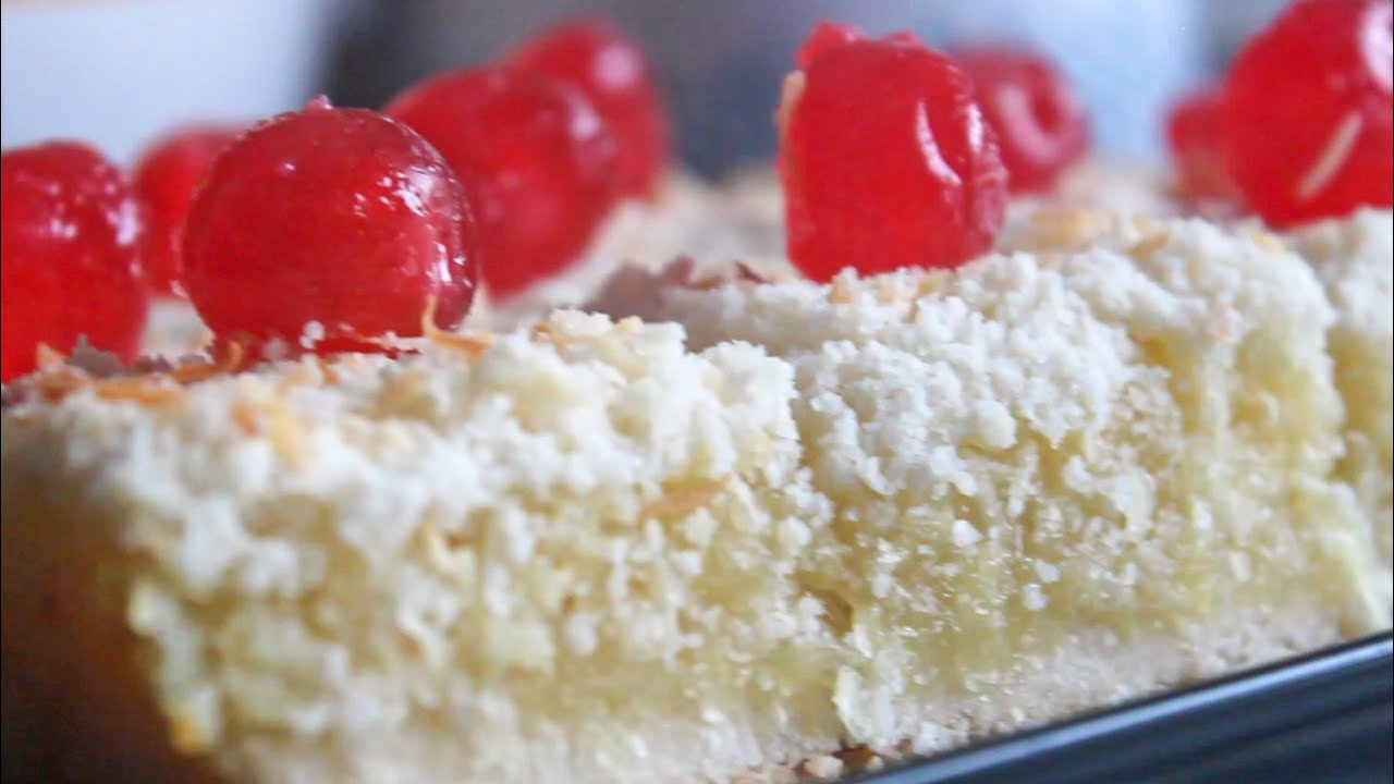 Pineapple squares/How to make pineapple squares/Easy Pineapple dessert