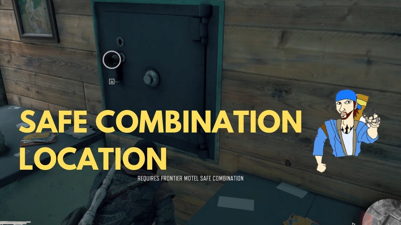 How to Find Frontier Motel Safe Combination-Days Gone
