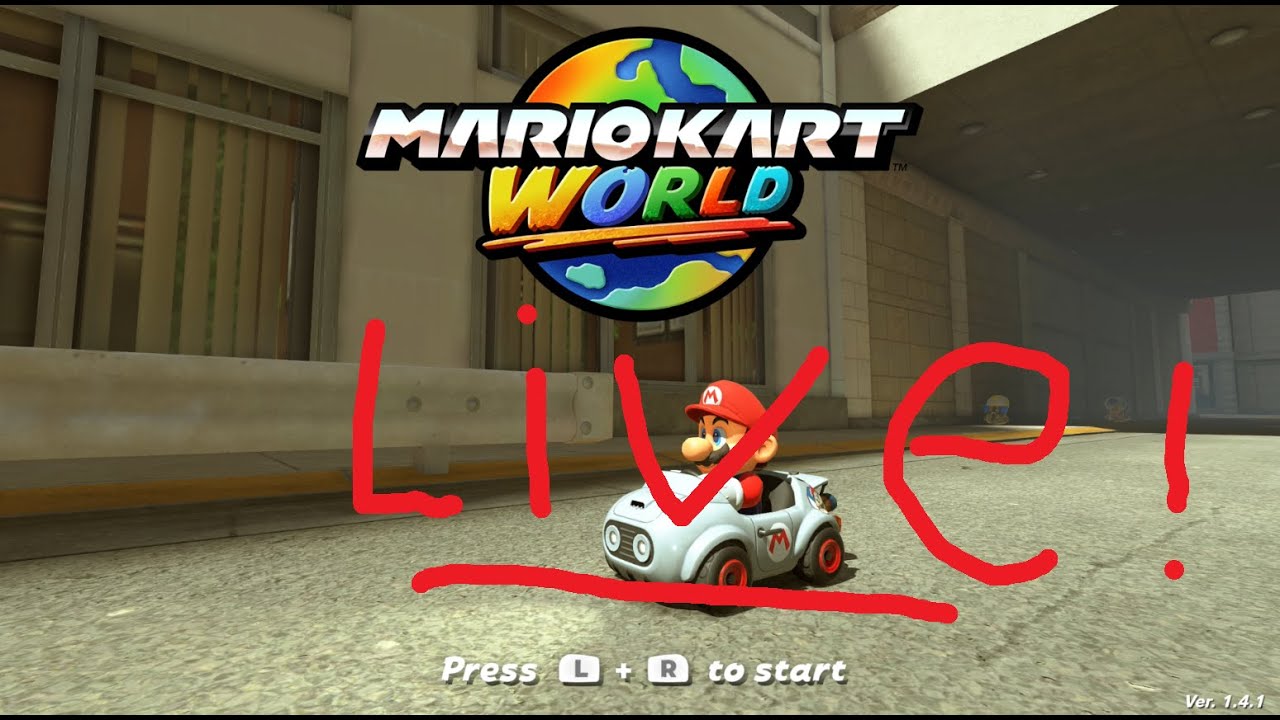 Mario Kart World Online - Live! | Nintendo Switch 2