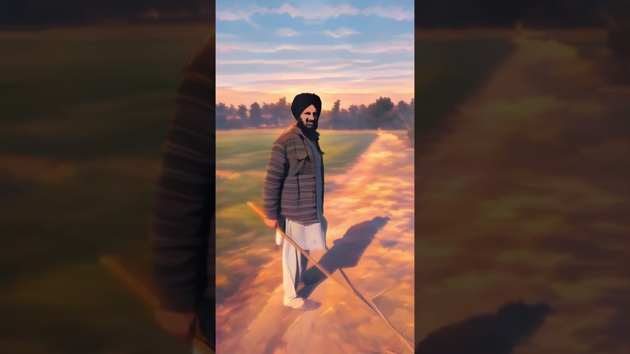Farmer / animation / punjab