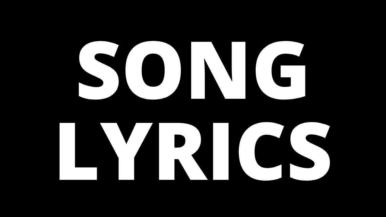 How to write a song lyric