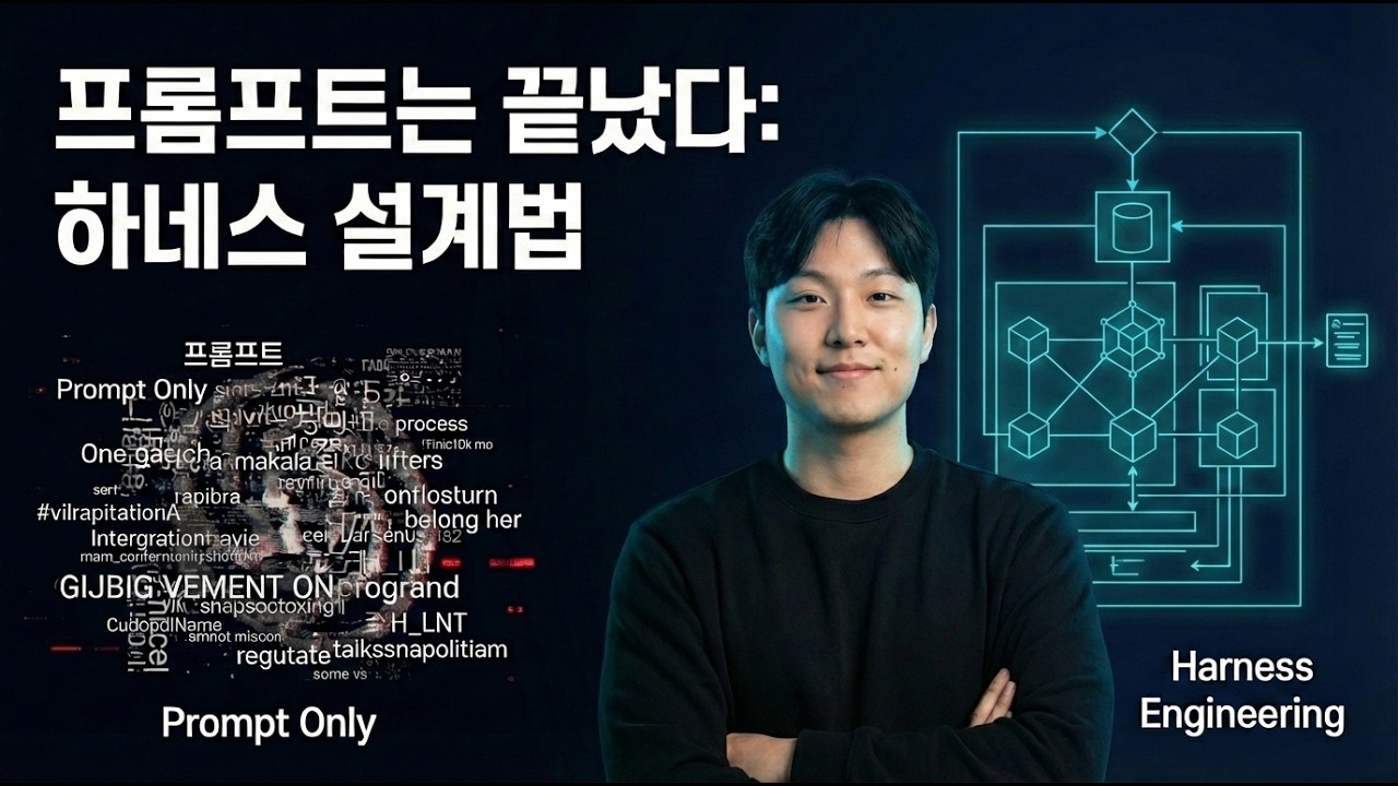 프롬프트 &rarr; 컨텍스트 &rarr; 하네스 엔지니어링: AI 에이전트 통제의 끝판왕