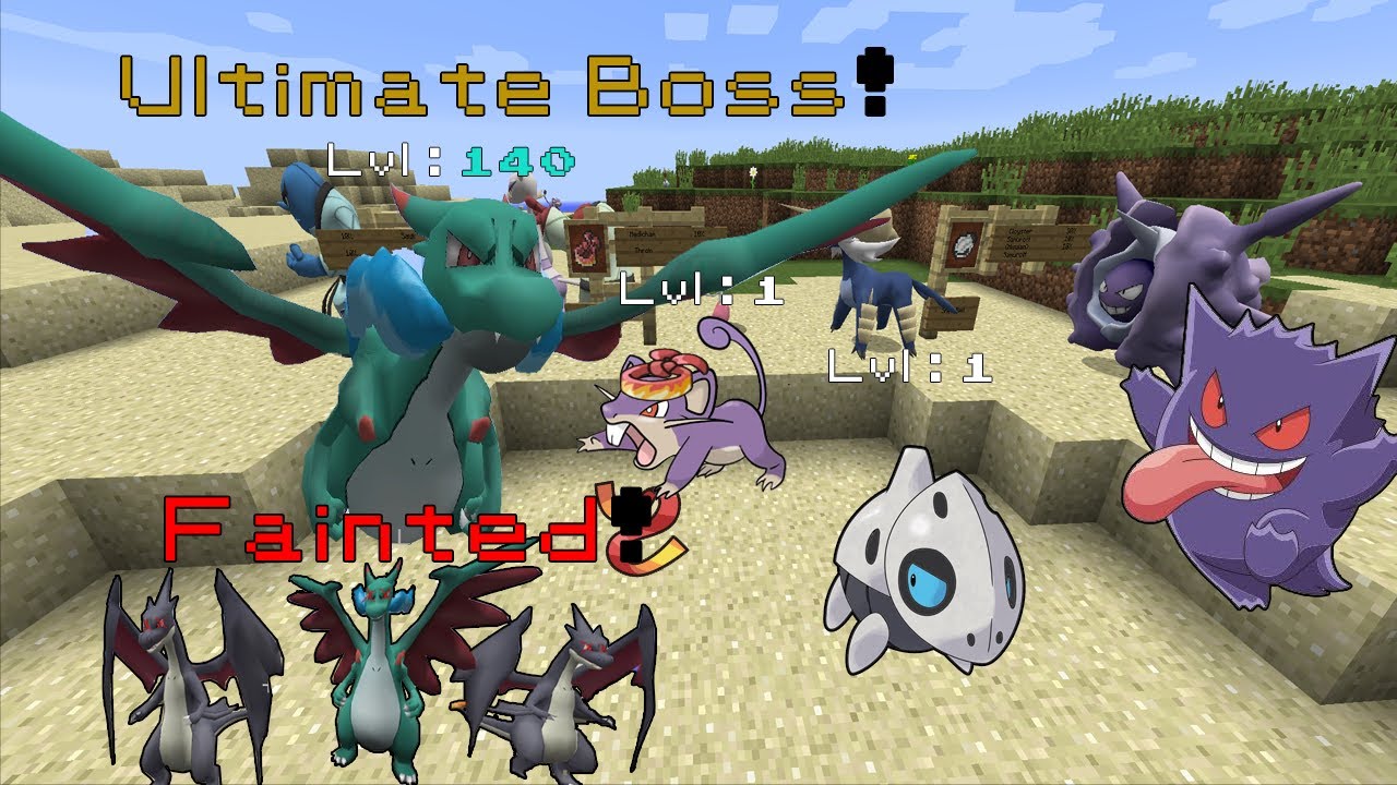 Советы по Pixelmon — 3 простых способа победить любого босса