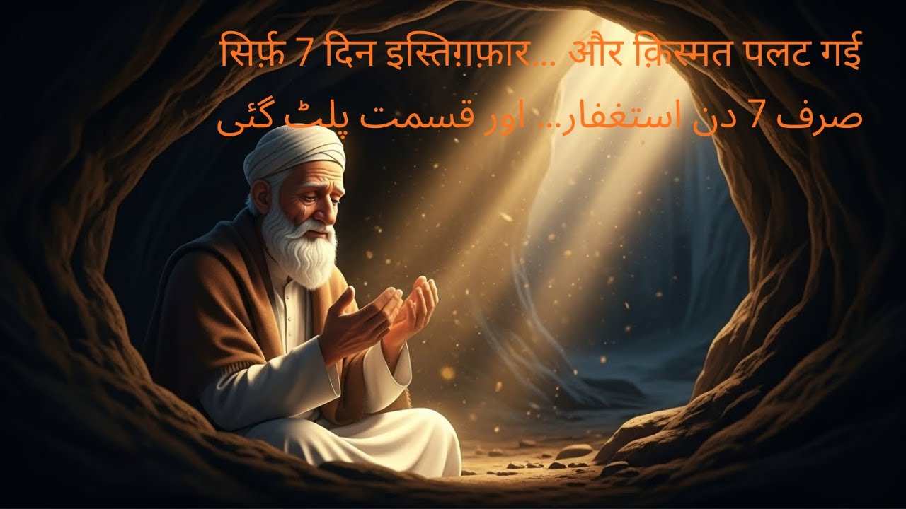 सिर्फ़ 7 दिन इस्तिग़फ़ार… और क़िस्मत पलट गई||صرف 7 دن استغفار… اور قسمت پلٹ گئی