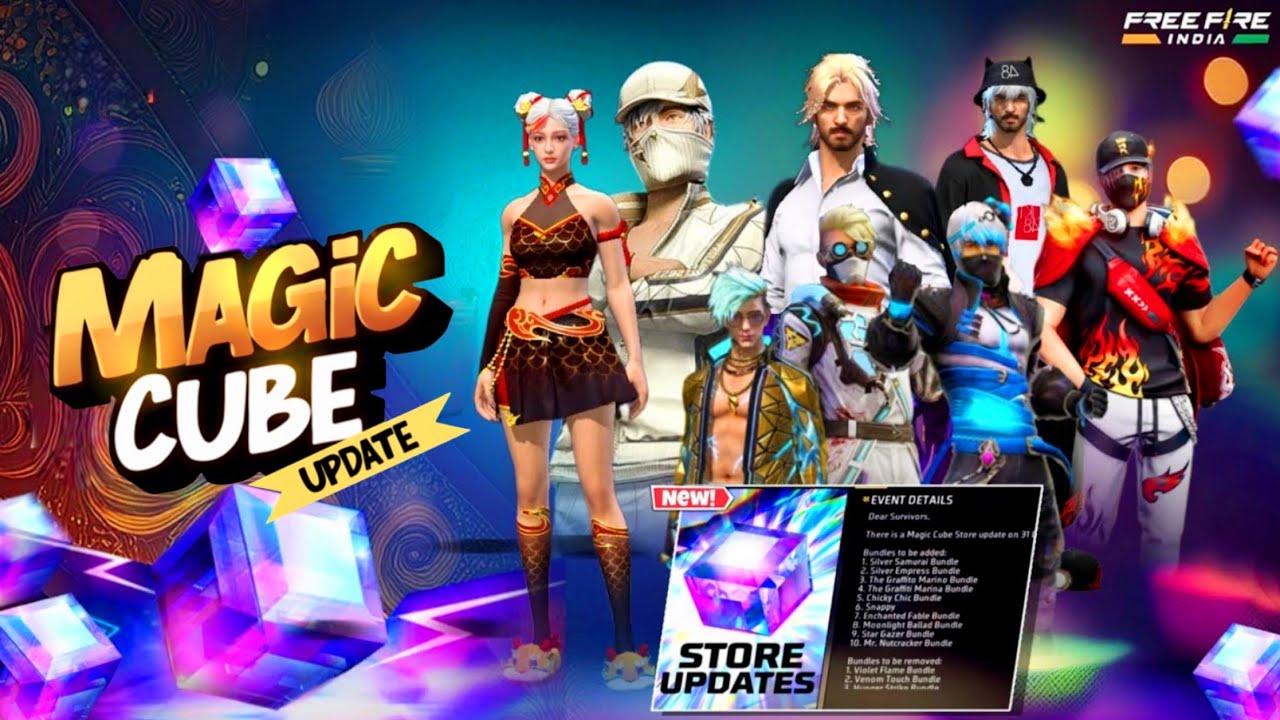 9TH ANNIVERSARY MAGIC CUBE STORE UPDATE 🥳 NEXT MAGIC CUBE STORE UPDATE, FREE FIRE NEW EVENT | FF ...