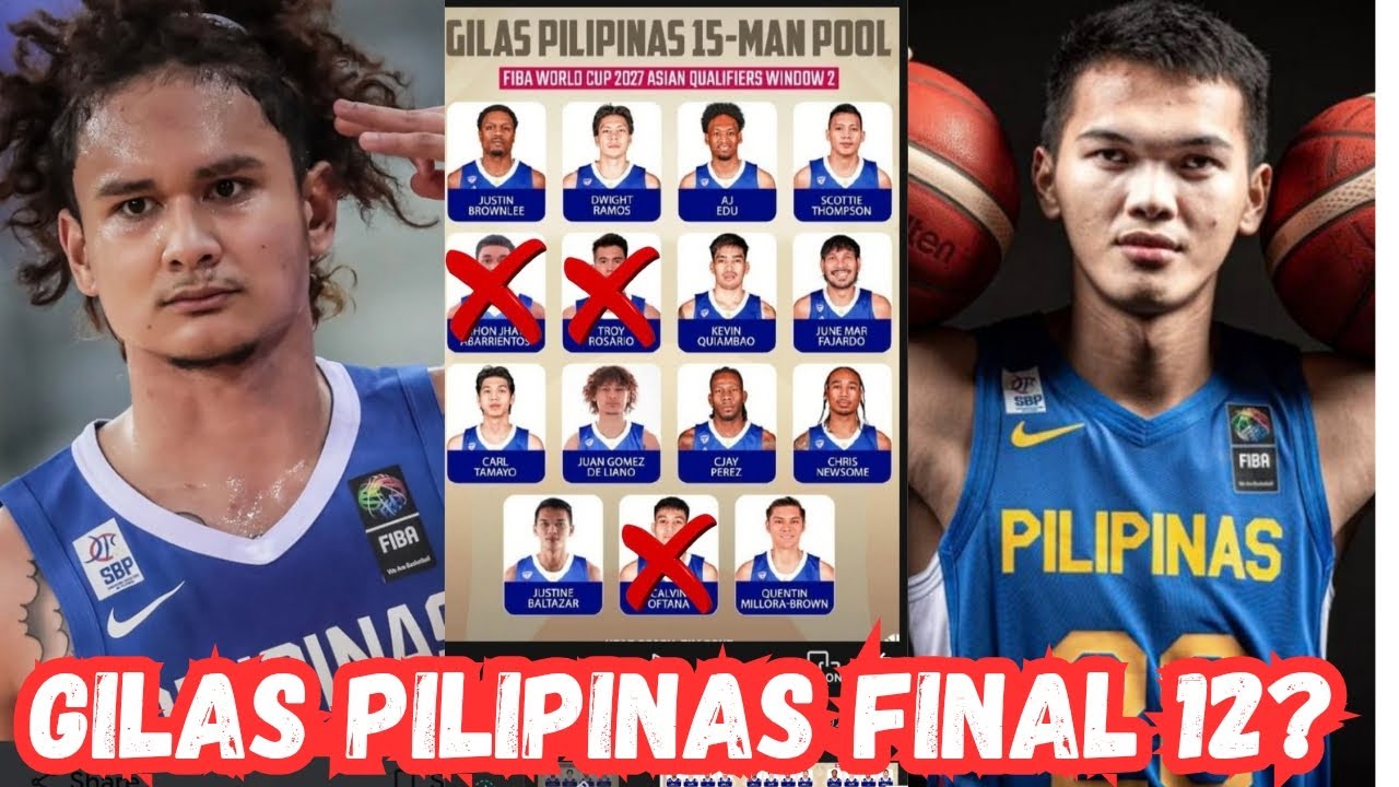 12 MAN LINE UP NG GILAS ITO NA KAYA? JGDL AT BALTI MAS PALALAKASIN PA ANG GILAS PILIPINAS 