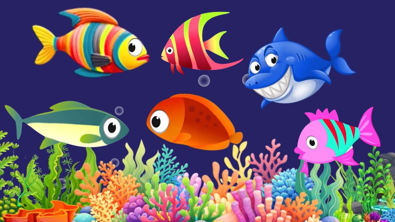Calming Undersea Animation Baby Lullaby, Soothing fishes🐟Baby Sleep Music #fishlullaby #lullaby #295