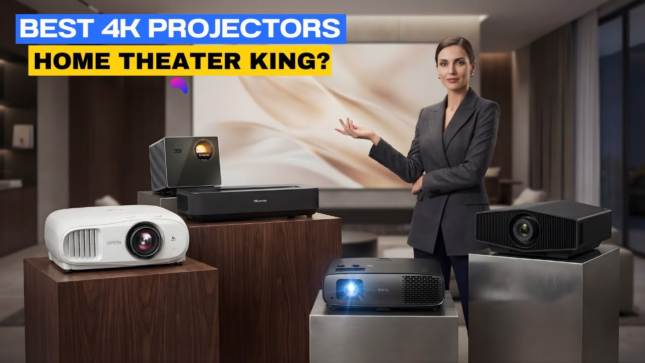 Лучшие 4K проекторы для домашнего кинотеатра 2025 года | Epson против Sony против BenQ против лаз...